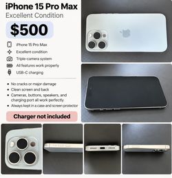 iPhone 15 Pro Max