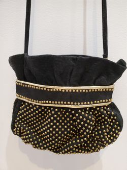  Black Isabella USA Crossbody Purse