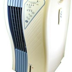 Portable Air Cooler/ Humidifier with HEPA Filter & Remote Control