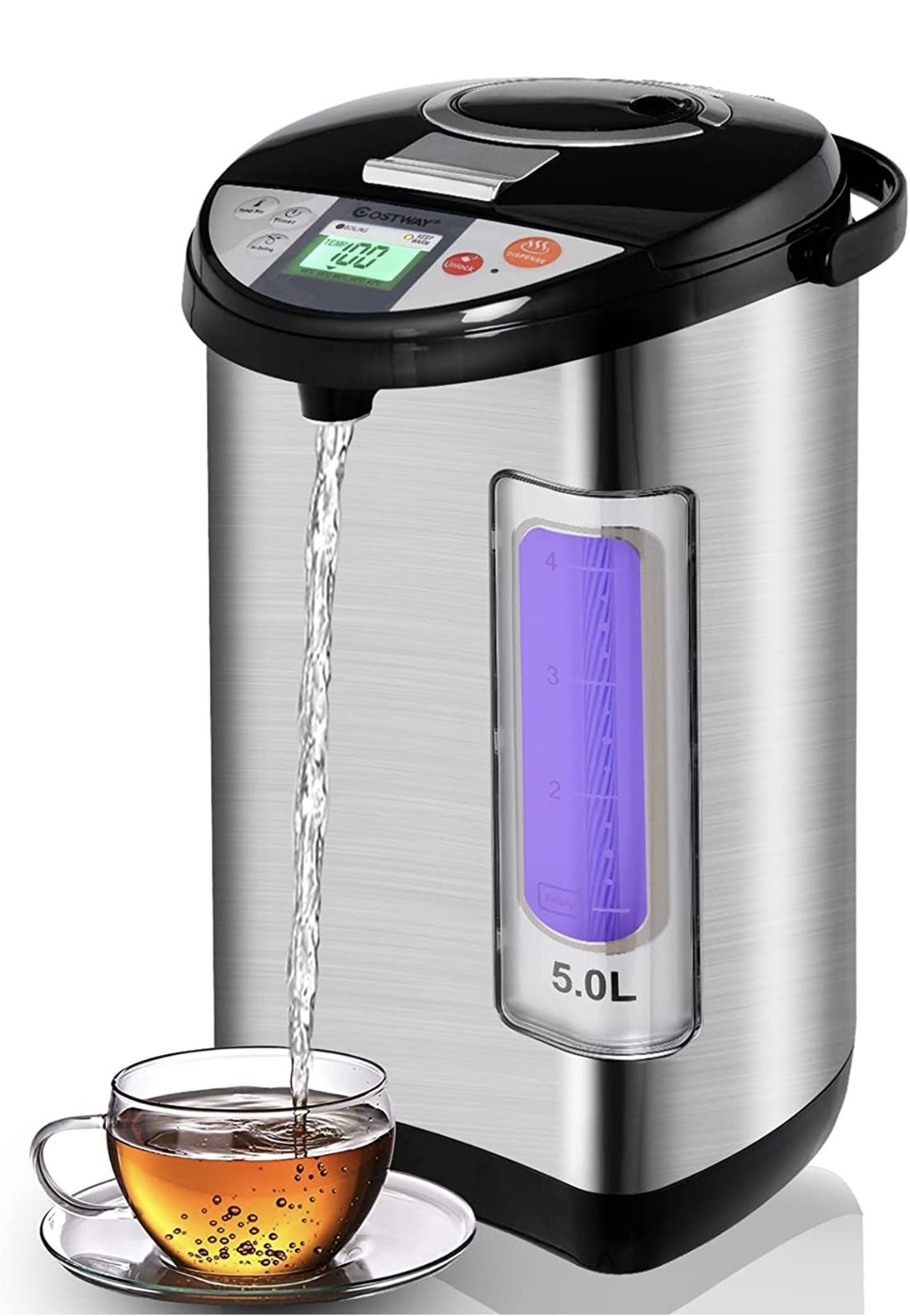 5-liter Electric LCD Water Boiler and Warmer