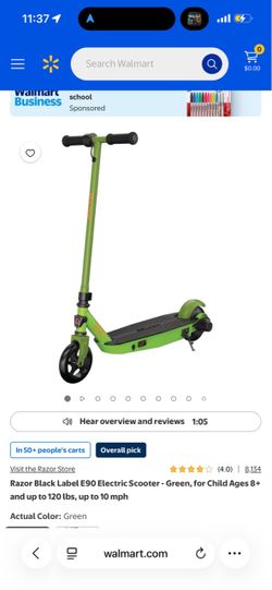 Kid electric scooter