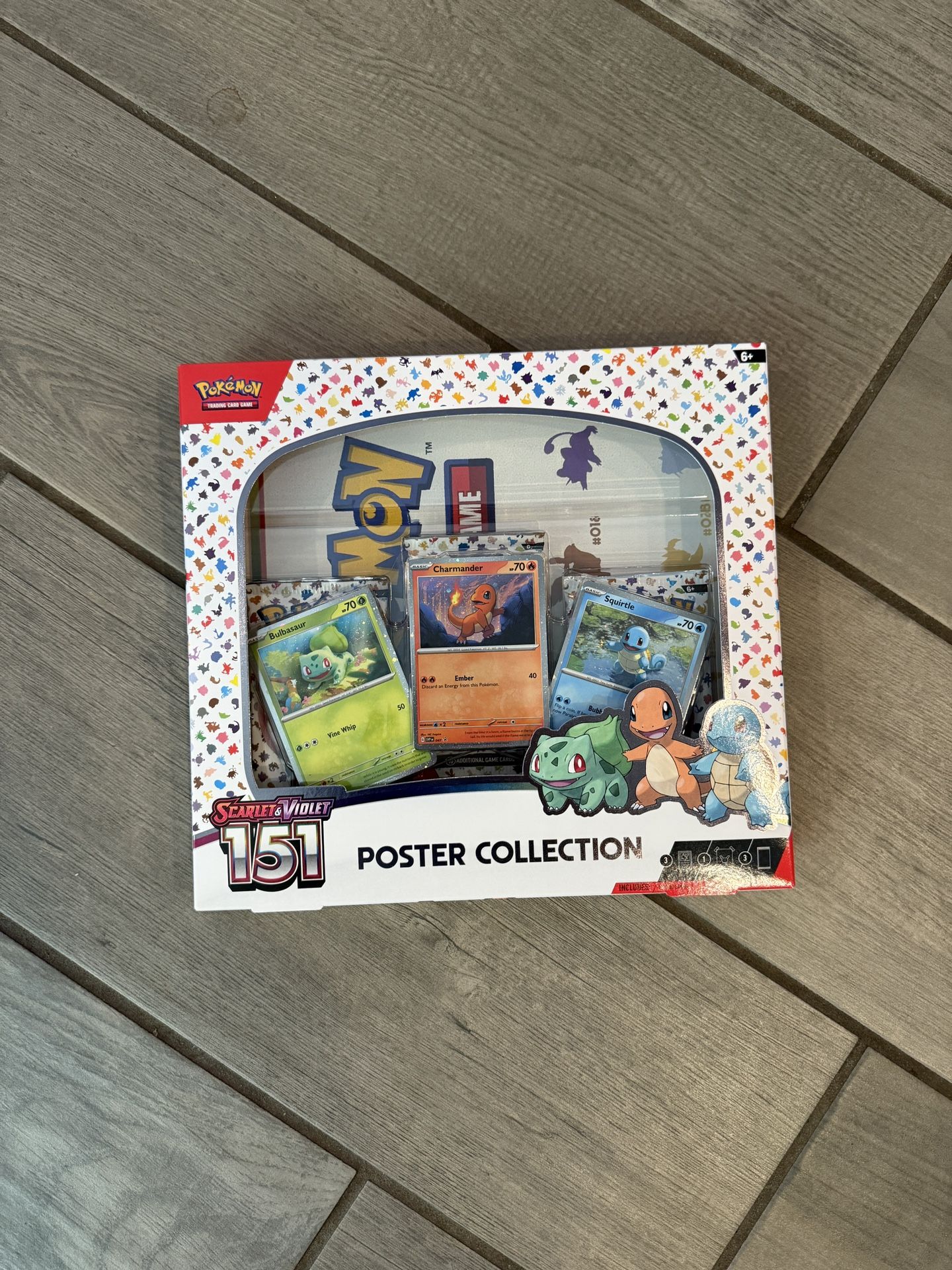 Pokemon TCG: Scarlet & Violet 151 Poster Collection Box Sealed