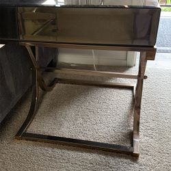 Gold Mirror Table