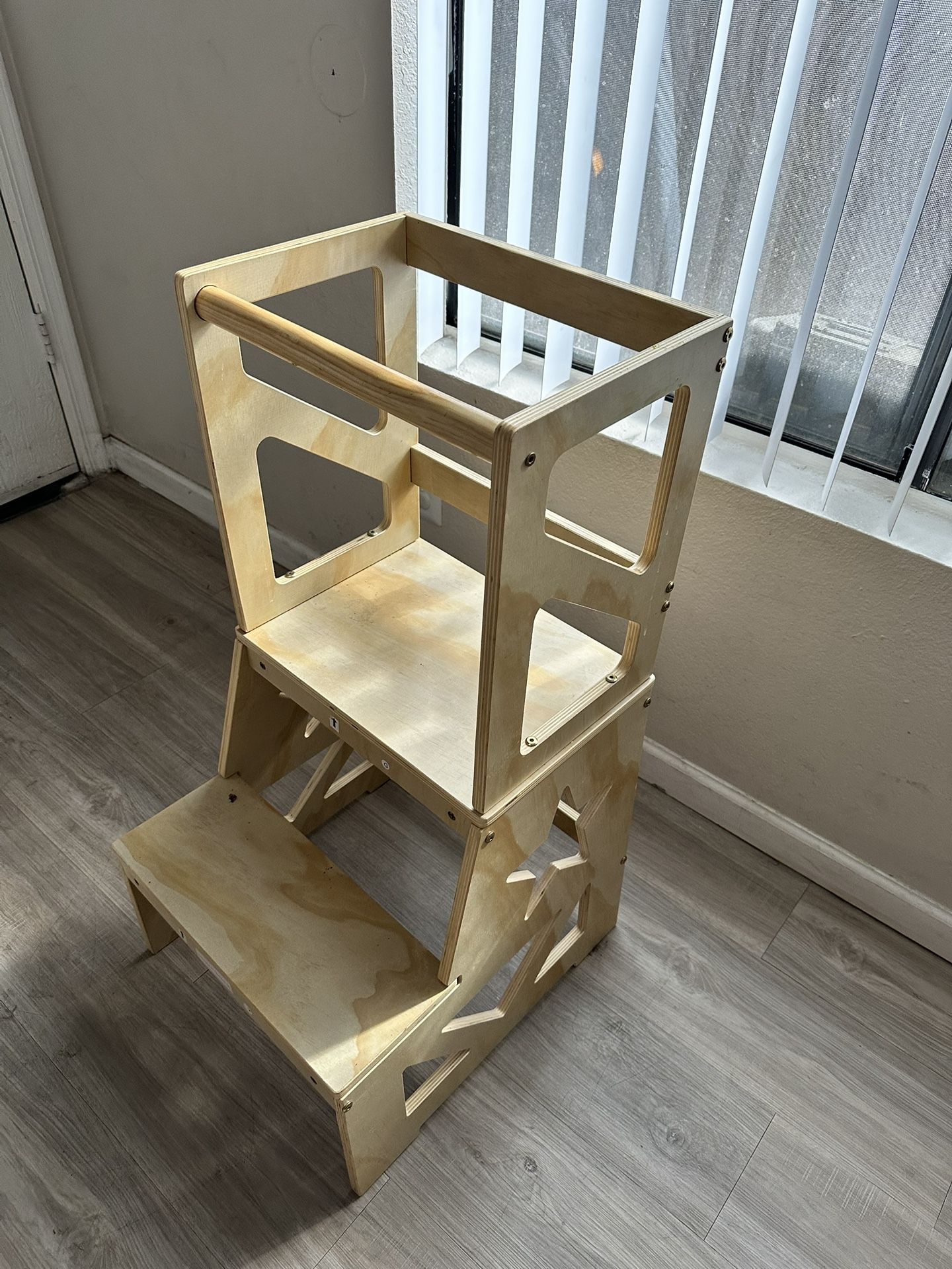 Wooden Counter Stool