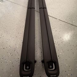 OEM Black Rivian Crossbars 