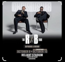 The R&B TOUR ft. USHSER & CHRIS BROWN