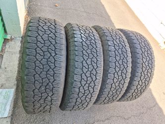 20" Goodyear Wrangler trail runner tires