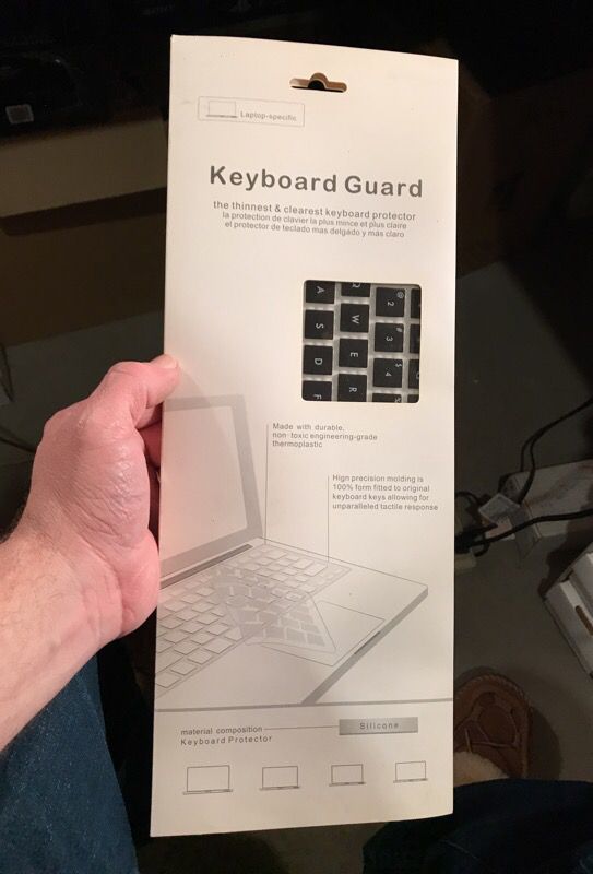 Keyboard guard for HP laptops
