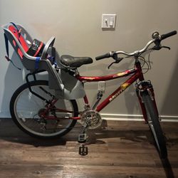 Bike With Child Seat 