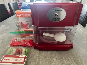 Cuisinart Snow Cone Maker Red