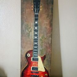 Painting Of Music Guitar!