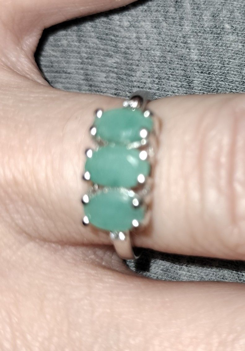 .925, 3 Carats Of Genuine Jade
