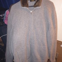 Loro Piana Cashmere And Fur Sweater