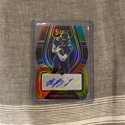 Rashod Bateman Rookie Autograph