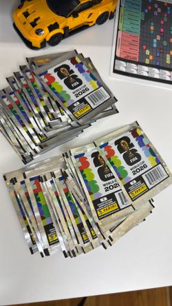 Panini sticker packets