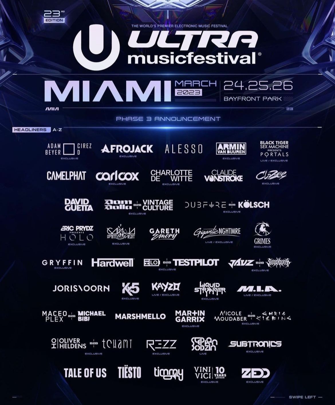 1 Ultra Music Festival Premium GA Ticket