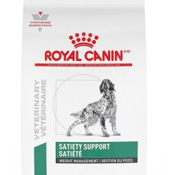 Royal Canin Veterinary Exclusive Satiety Support Weight Management Dry Dog Food 26.4lbs Bag 