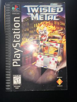 PS1 Case - NO GAME - Twisted Metal 2