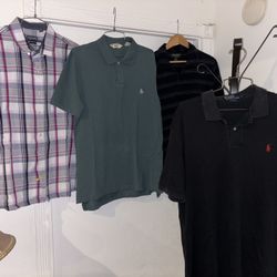Men’s Large Shirt Lot Of 12