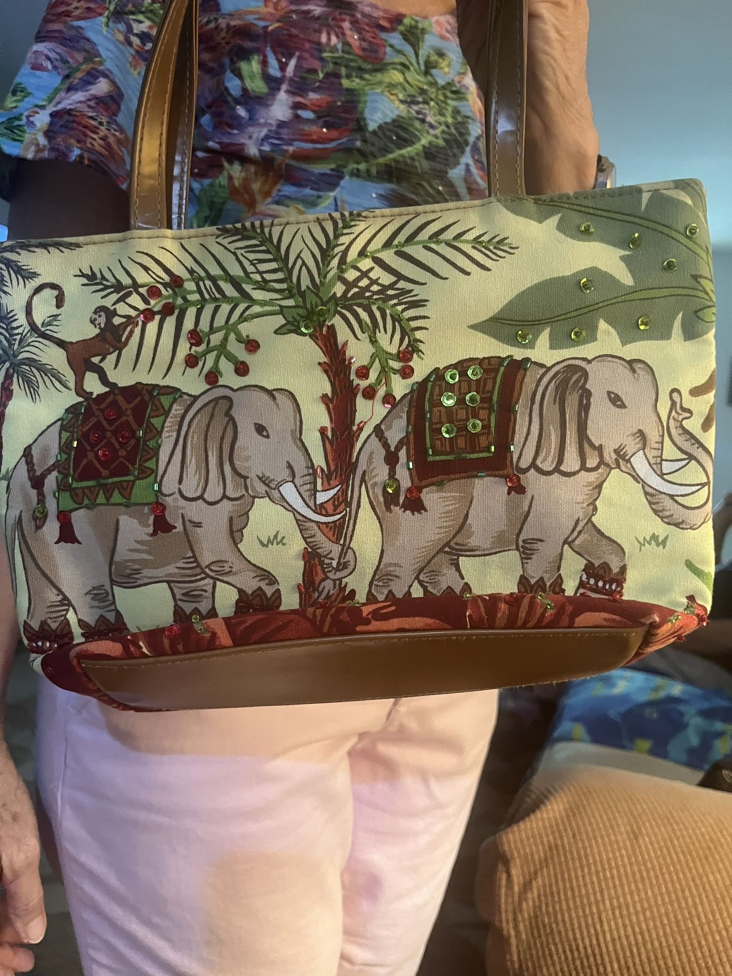 Women’s Purses - Elephant’s and Flowers