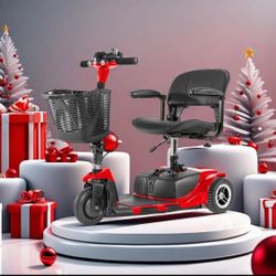 Scooter 4 Wheel Battery Powered Electric Mobility 