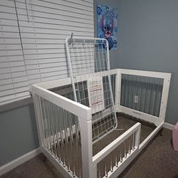 Delta sloane acrylic Crib