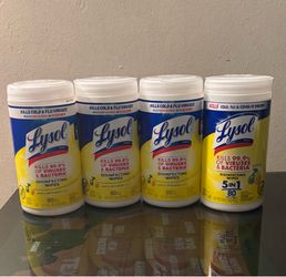 Lysol disinfectant wipes