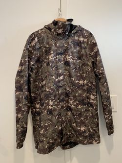 The North Face rain parka