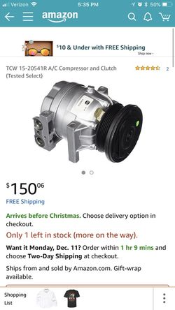 Pontiac a/c compressor.