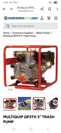 3 Inch Trash Pump MQ Brand New