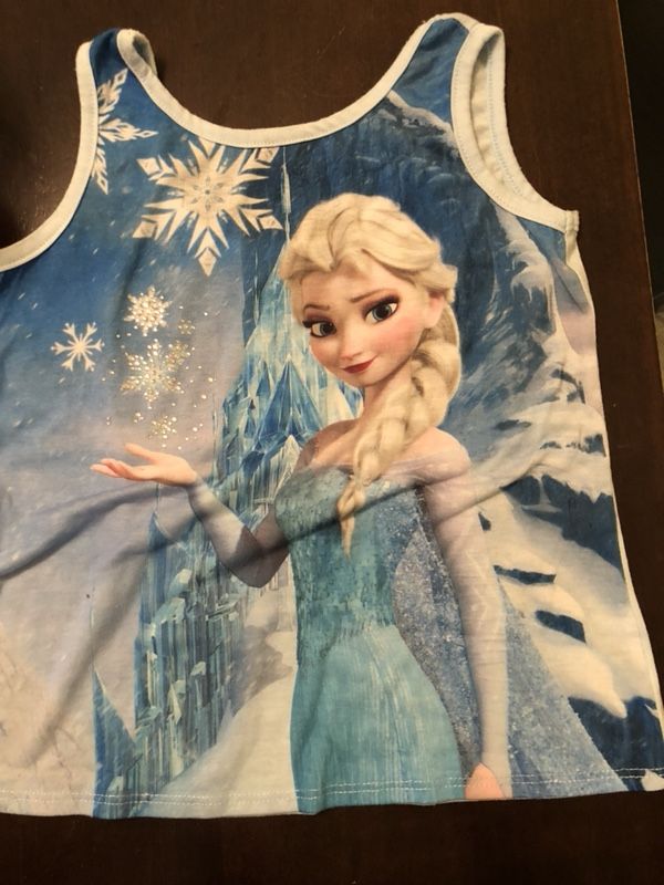 Disney frozen girls tank top