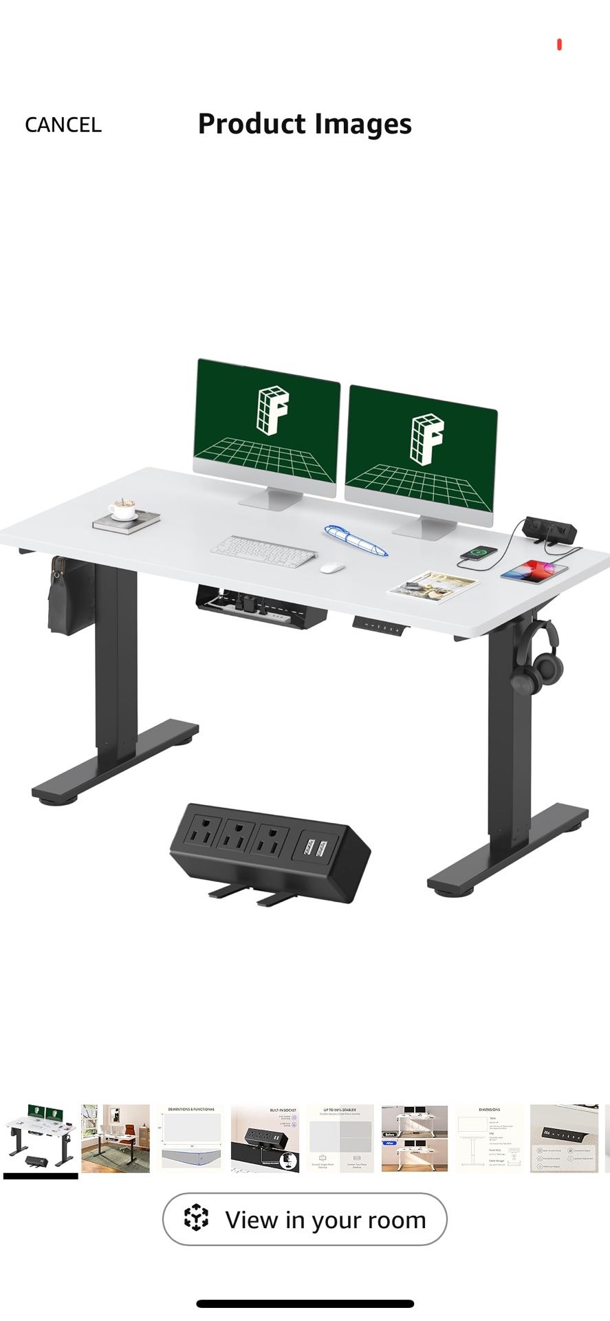 Standing Desk (White)
