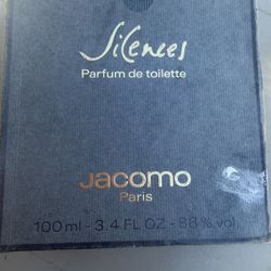 Silences By Jacomo Vintage Perfume Women 3.4 oz Parfum De Toilette Spray RARE