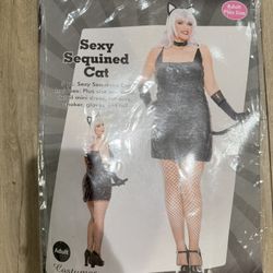 Sexy Sequined Cat 