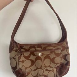 Coach Brown Signature Bag