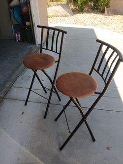 Foldable Bar Chairs