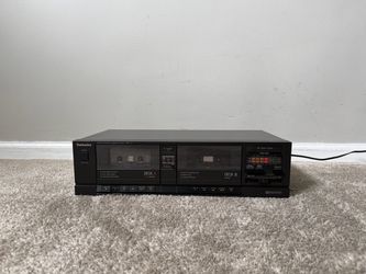 Technics RS-T17 Stereo Double Dual Cassette Deck Tape Player