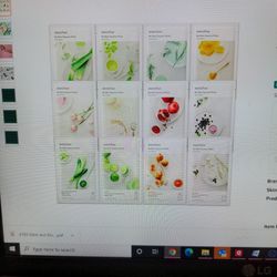 Innisfree My Real Squeeze Face Sheet Masks Set Of 12