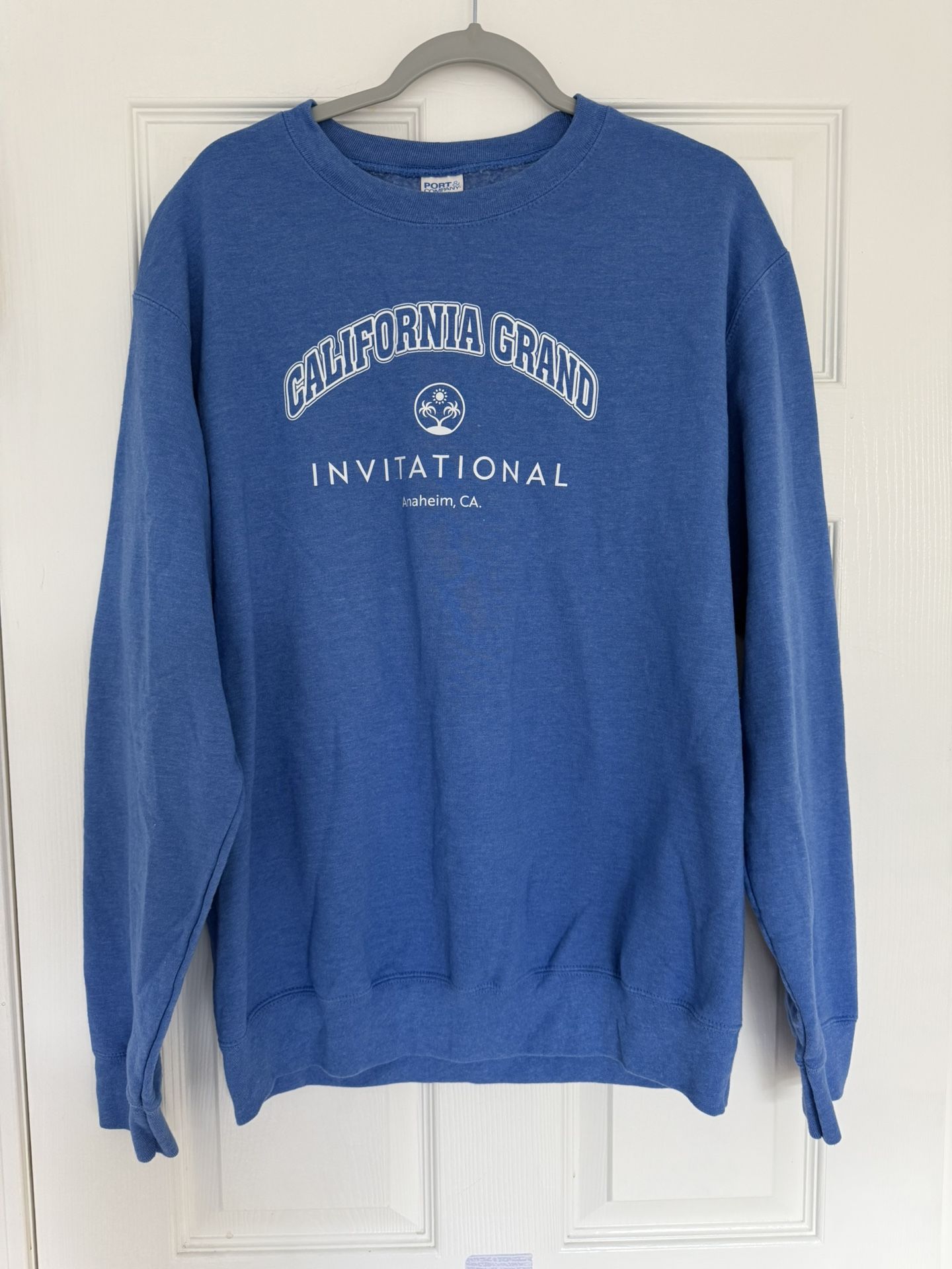 Men’s Fleece Sweatshirt Warm Cozy Size L
