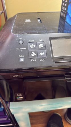 Cannon MX882 Color Photo, Copy, scan and fax Printer