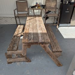 Picnic Table And Bench Transformer 