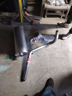 Muffler With Pipe Brand New