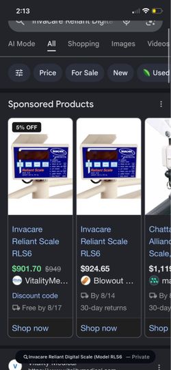 Invacare Reliant Scale RLS6