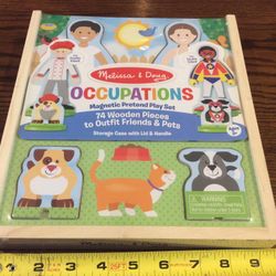 Brand new Melissa and Doug (occupations) magnetic pretend play Set.