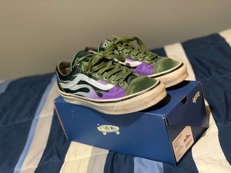 Vans LX Old School Flames size 10
