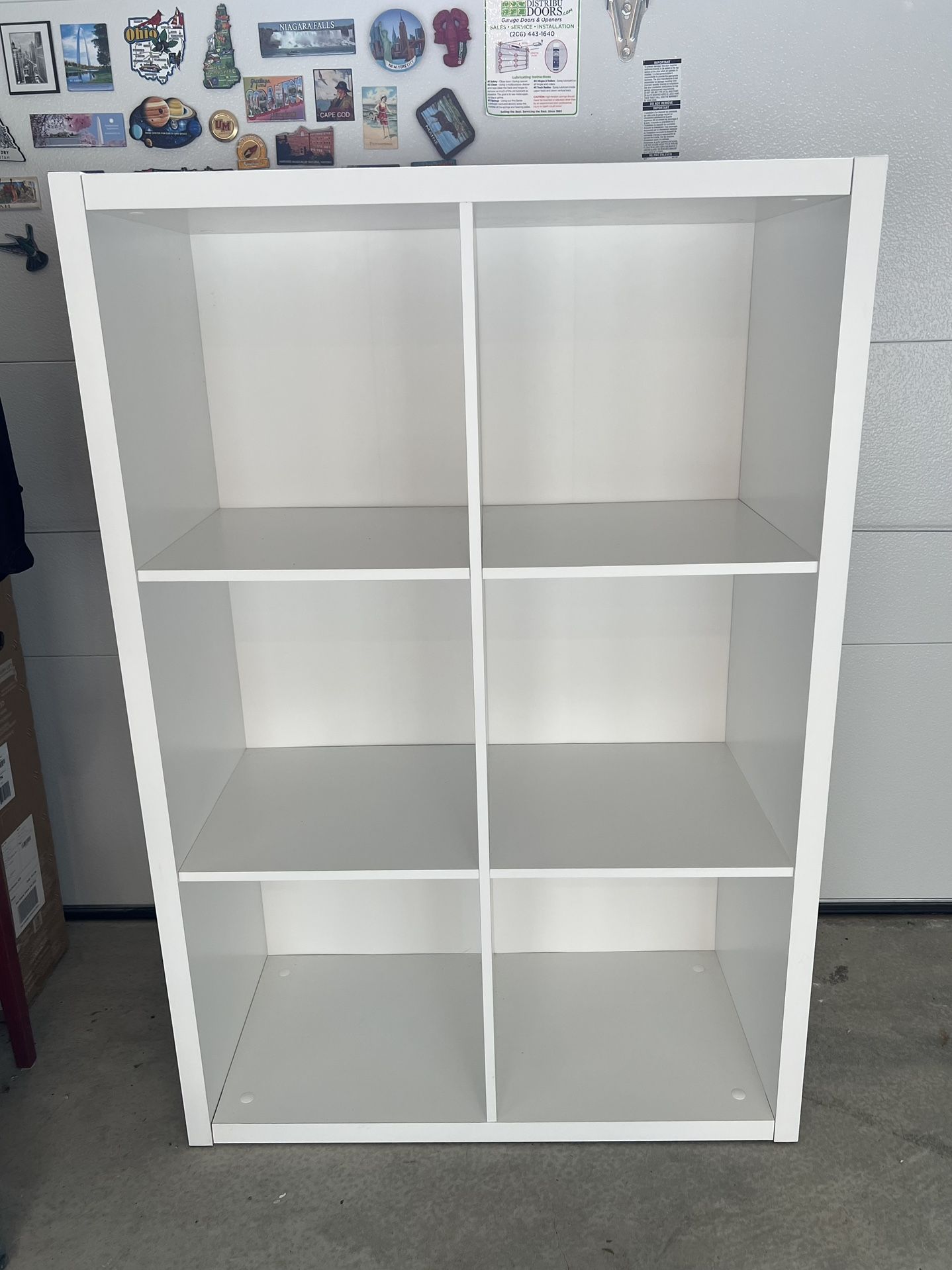 6-cube Storage Shelf Bookcase