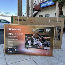 55” HISENSE QLED QD7 4K SMART TV