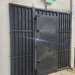 Heavy Duty Steel Door Assembly