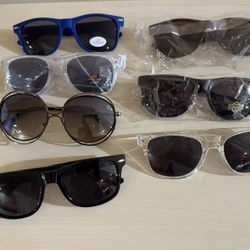 Set Of 7 Sunglasses 