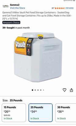 Pet Food Storage Containers